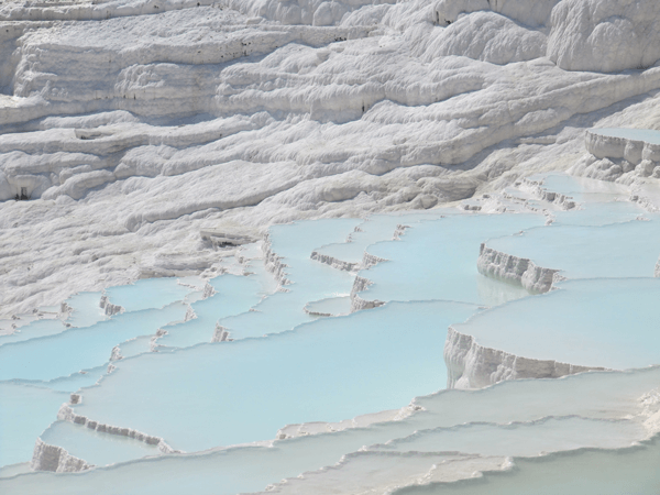 Les Piscines Thermales De Pamukkale En Turquie Cd Mentiel Magazine