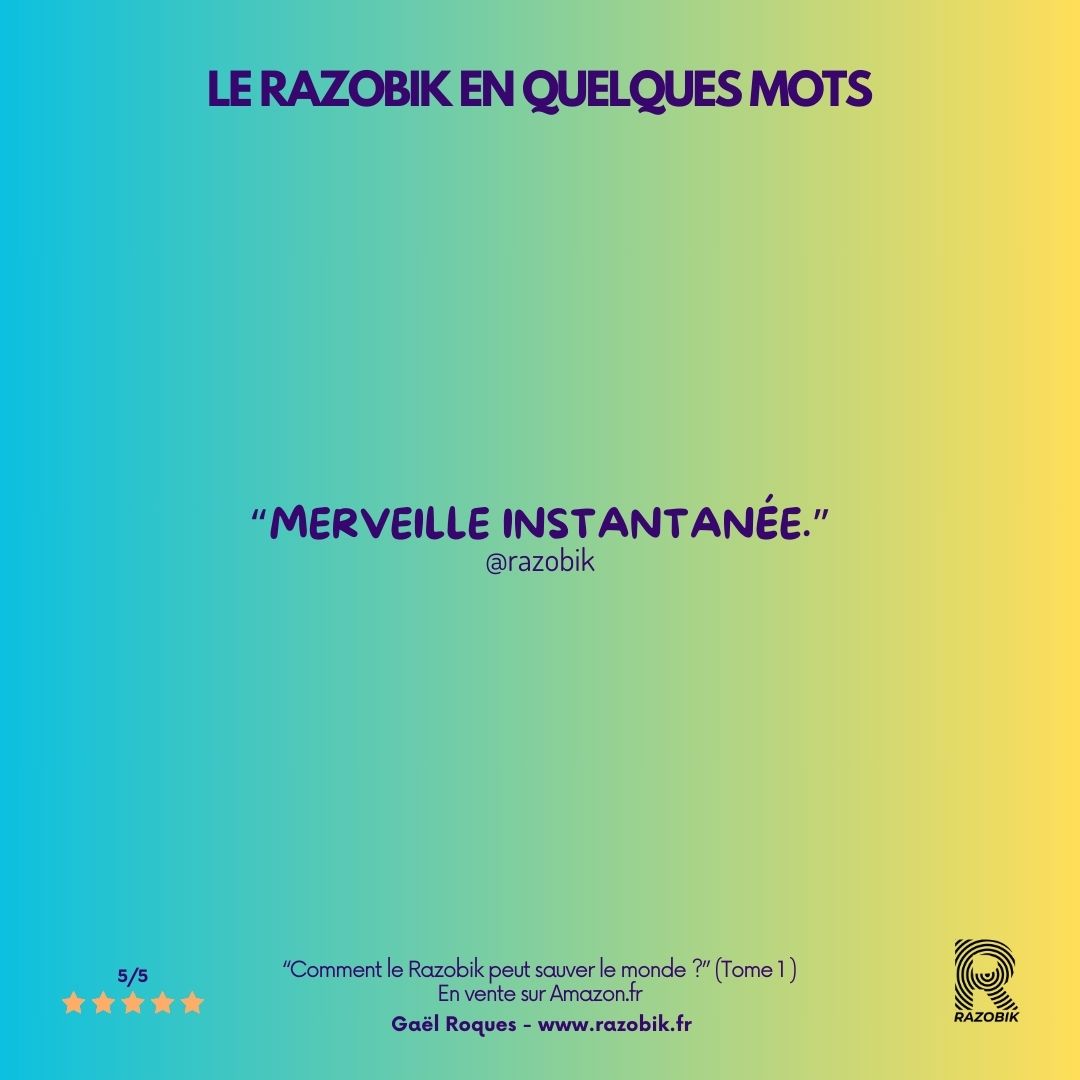 Le Razobik aime la poésie, l'absurde, les jeux de mots, la philosophie.