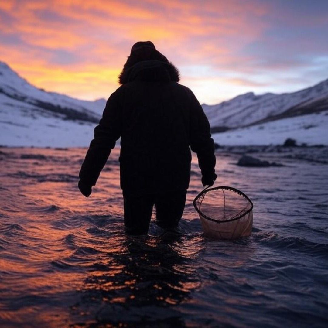 Cet artiste (Razobik) français a lancé "L’Eau de l’Impossible" : la premier eau minérale  au monde récoltée à l’épuisette dans les Pyrénées. Une performance artistique unique qui défie la logique.